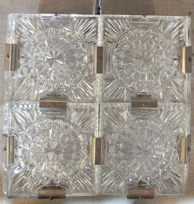 Kalmar cube shape chandelier