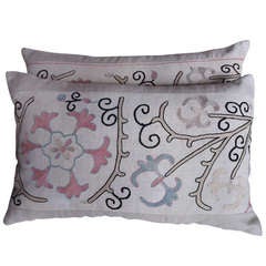 Antique 19th Century Suzani Pillows