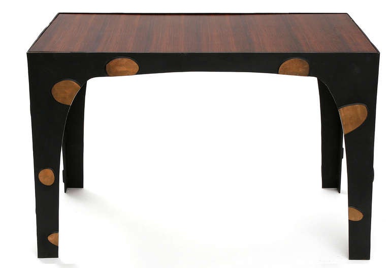 French Unique Desk in Bronze by Jacques Jarrige, 2006 For Sale