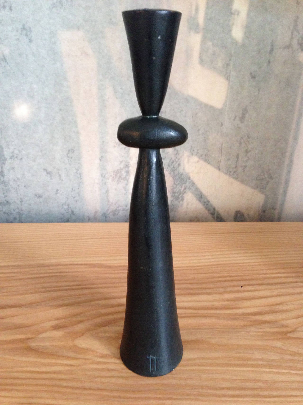 Bronze Candlestick by Jacques Jarrige ©2006 In Excellent Condition For Sale In New York, NY