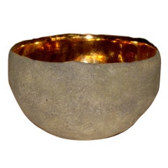 Round Vessel with Gold by Cristina Salusti 12