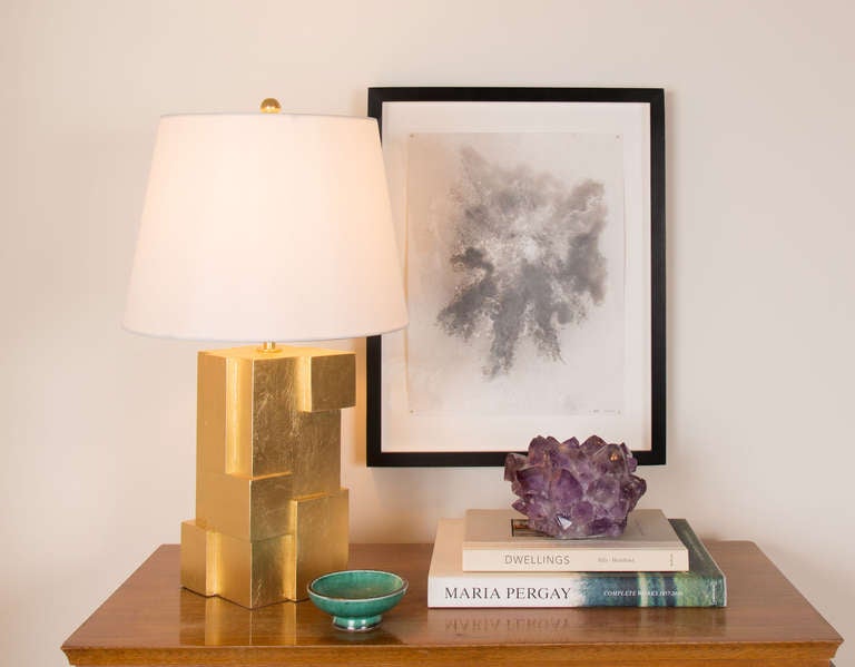 American Gilded Lamp by Kimille Taylor
