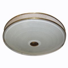 French 50s Glass fixture