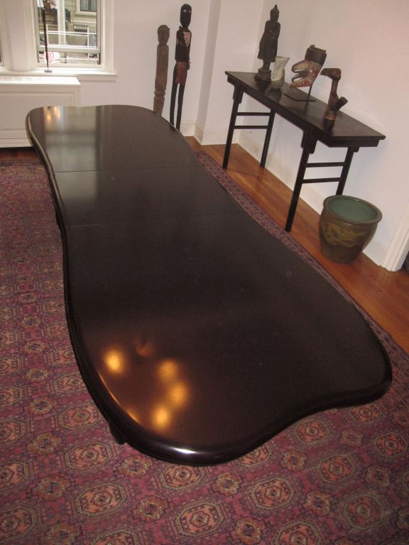 Stained Dining Table by Jacques Jarrige, 1998