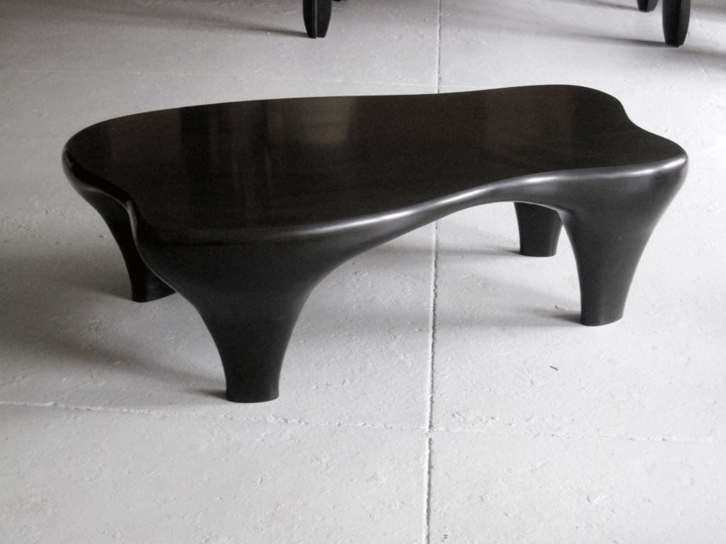 Contemporary Biomorphic Coffee Table by Jacques Jarrige, 1998 For Sale