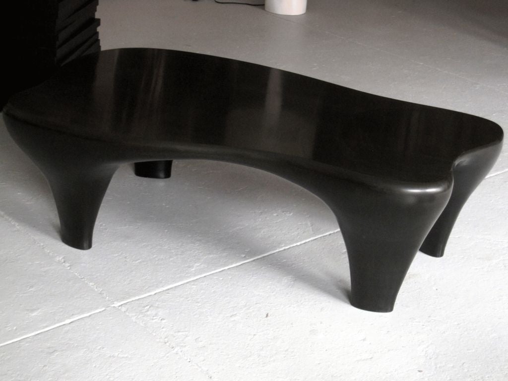 Biomorphic Coffee Table by Jacques Jarrige, 1998 For Sale 1