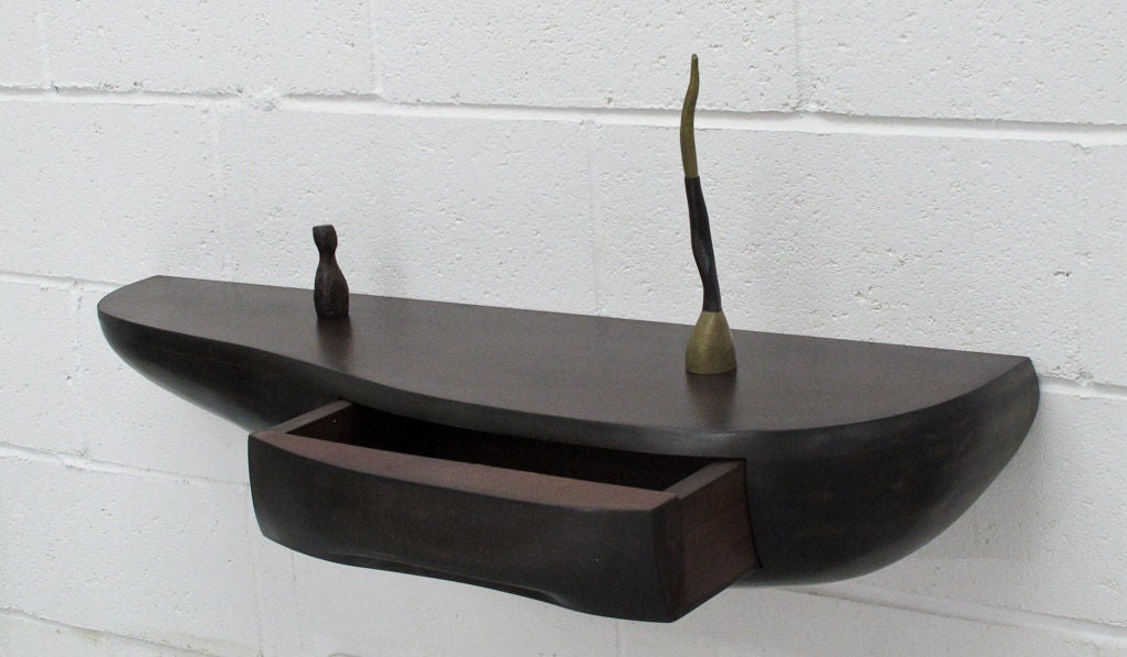 Biomorphic Wall Console by Jacques Jarrige, 2006 In Excellent Condition For Sale In New York, NY