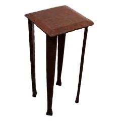 Pair of Bronze Side table by Robert Ferraroni