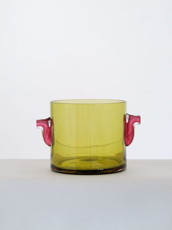 Contemporary Handblown Glass Vases by Eric Schmitt