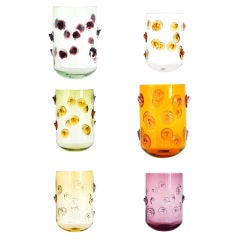 Hand-Blown Bohemian GLASS Vases 10