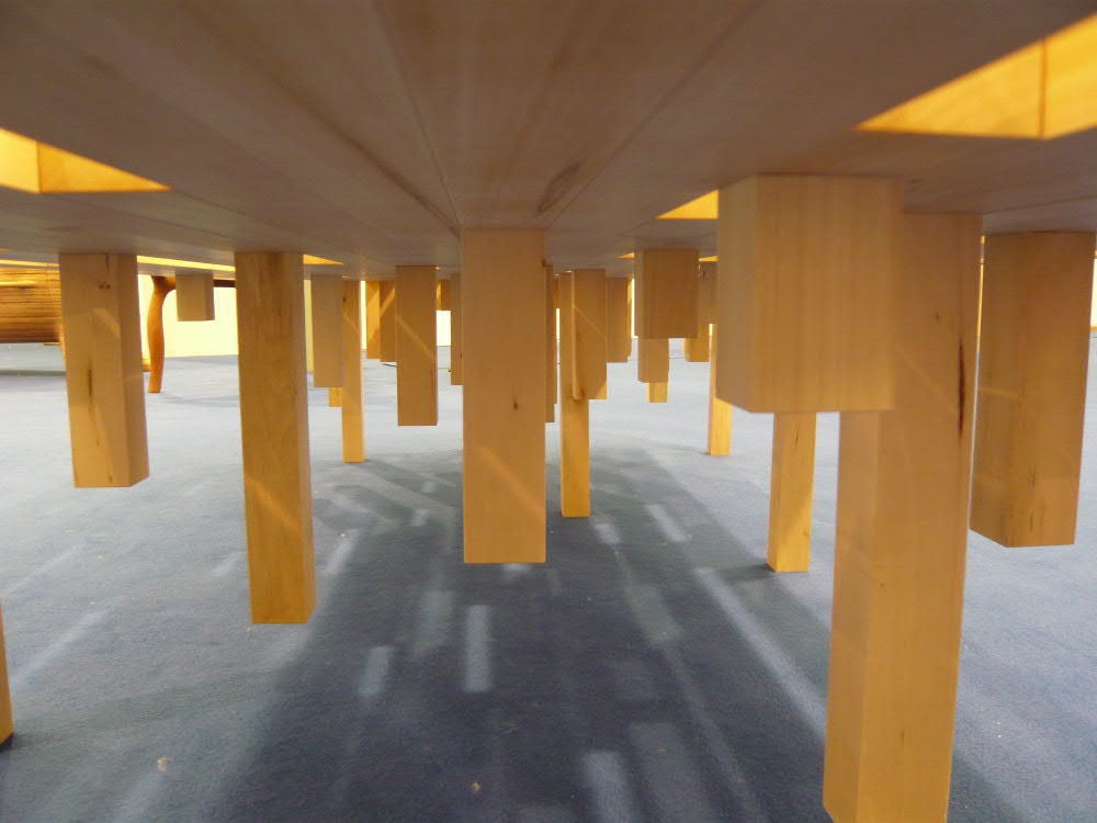 Constructivist Coffee Signed Table by Damian Hamon For Sale at 1stDibs