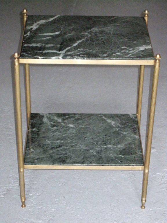 Elegant Pair of Side Tables In Good Condition In New York, NY