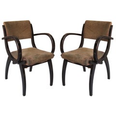 Pair of 1930s French Armchairs