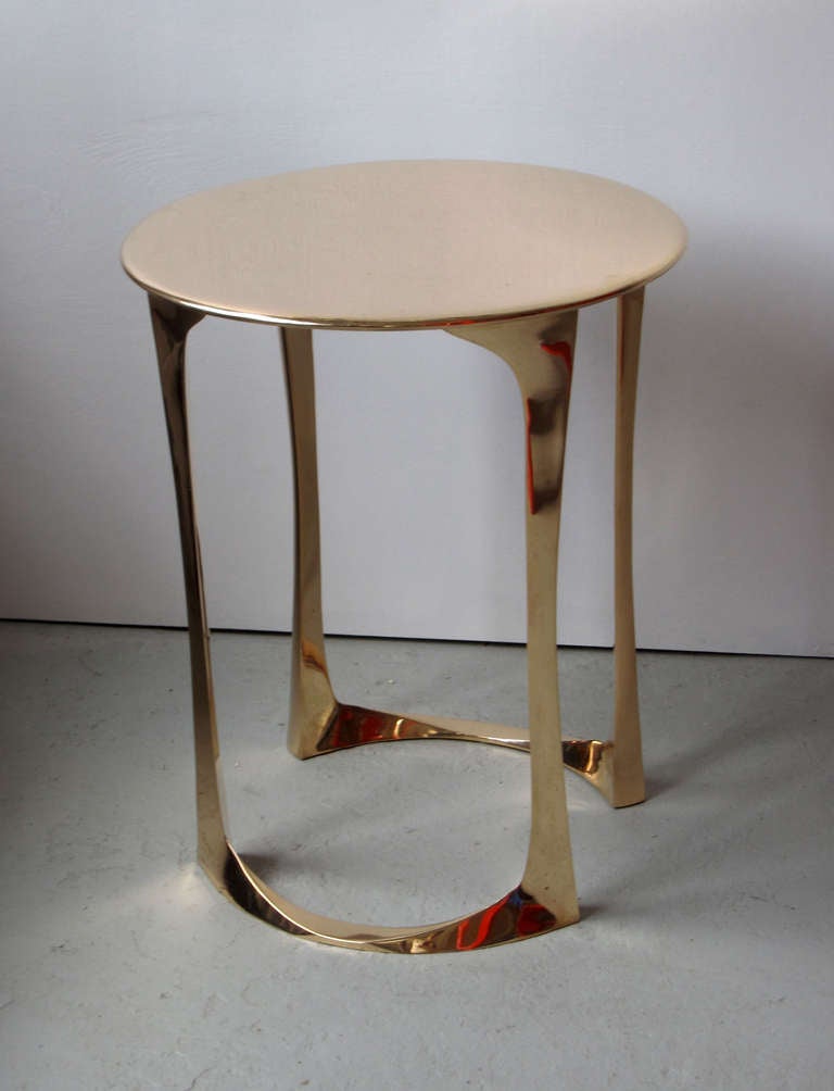 Pair of Side Tables by Anasthasia Millot In Excellent Condition In New York, NY