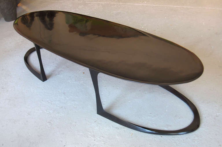 Contemporary Bronze Coffee Table by Anasthasia Millot For Sale