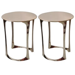 Pair of Side Tables by Anasthasia Millot