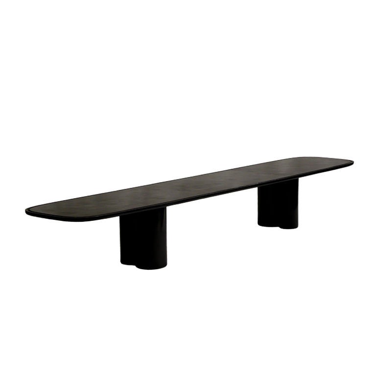 Eric Schmitt long bronze coffee table, 21st century, offered by Valerie Goodman Gallery