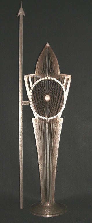 Une importante paire de sculptures 