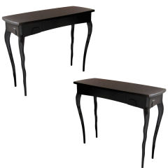 Pair of Consoles with Drawers by Jacques Jarrige ©2011 12