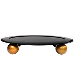 Large Oval Coffee Table by Tinatin Kilaberidze