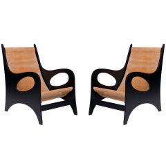 Pair of Armchairs by Jacques Jarrige ©1998 5
