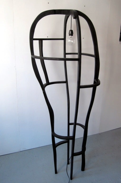 Floor Lamp Sculpture by Jacques Jarrige In New Condition For Sale In New York, NY