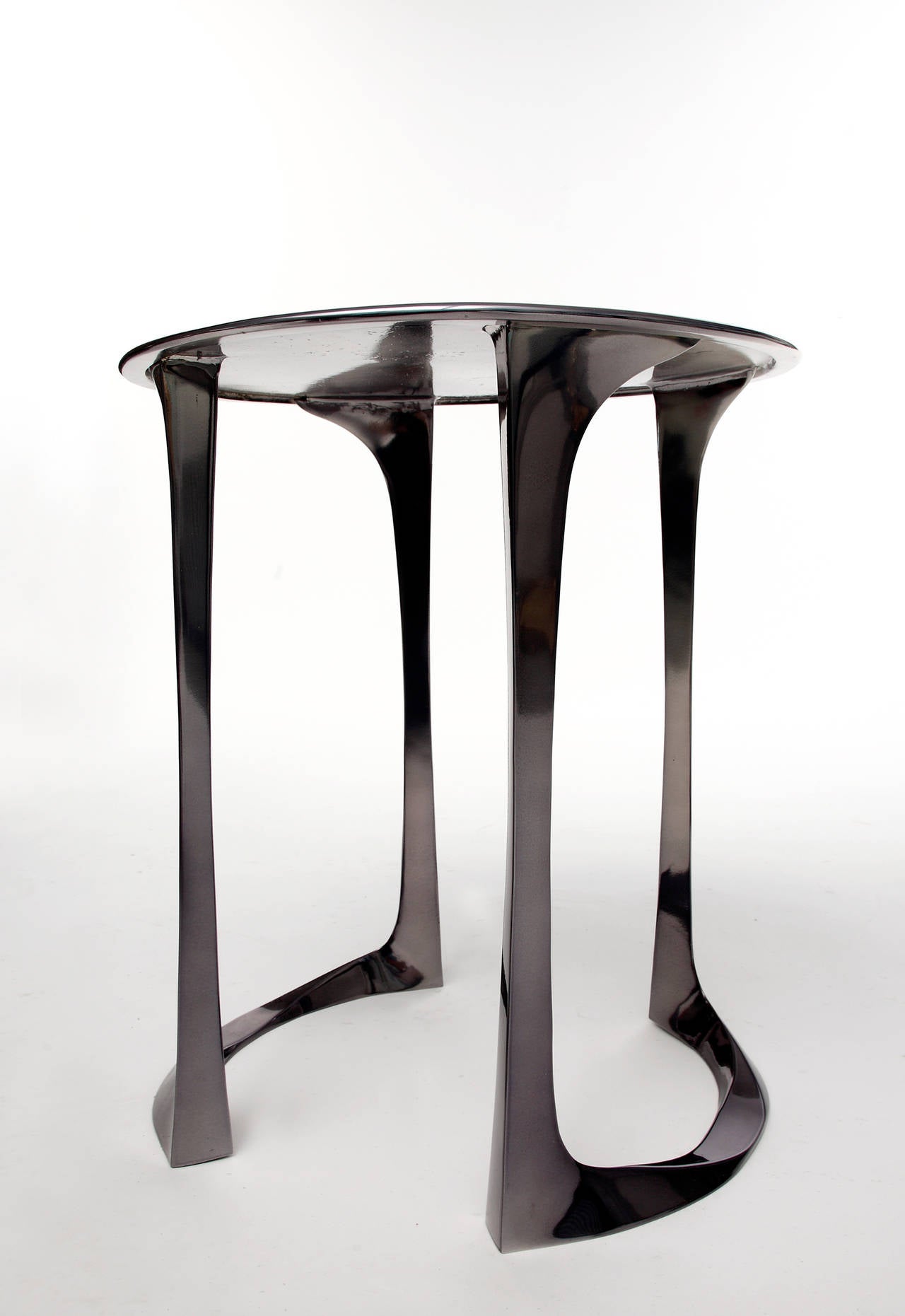 Bronze Side Tables by Anasthasia Millot, 2013 For Sale 1