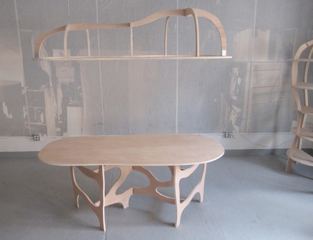 Dining Table or Console and Suspension by Jacques Jarrige, 2013 In Excellent Condition For Sale In New York, NY
