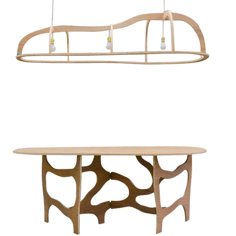 Dining Table or Console and Suspension by Jacques Jarrige, 2013