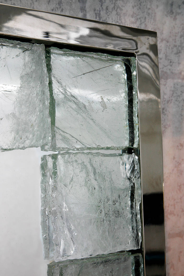 Espejo de cristal de roca con luz de Andre Hayat 1