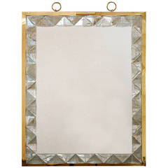 Mirror with Rock Crystal Frame by Andre Hayat 11