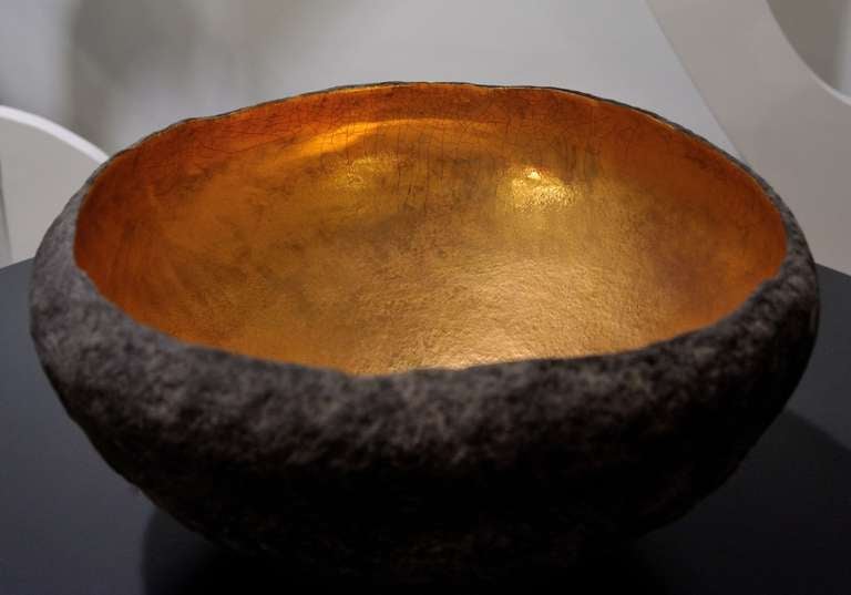 Ceramic Large Round Vessel by Cristina Salusti