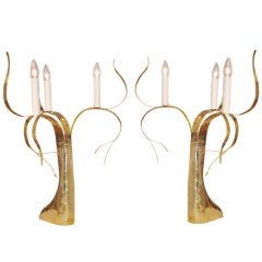 Pair of Fiori Lamps by Jacques Jarrige ©2012 12