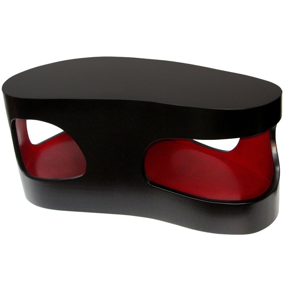 Black and Red Cloud table by Jacques Jarrige ©2010