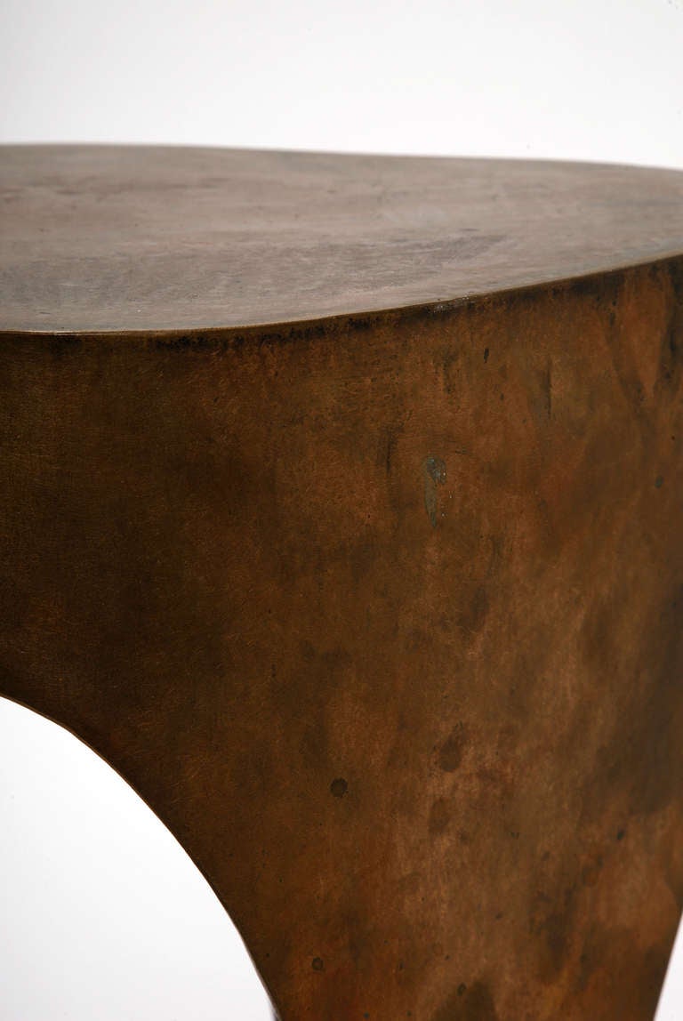 Unique Stool in Bronze by Jacques Jarrige, 2005 1