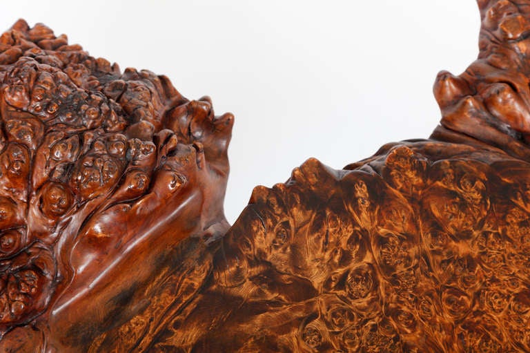 Japanese Burl Wood Table at 1stDibs