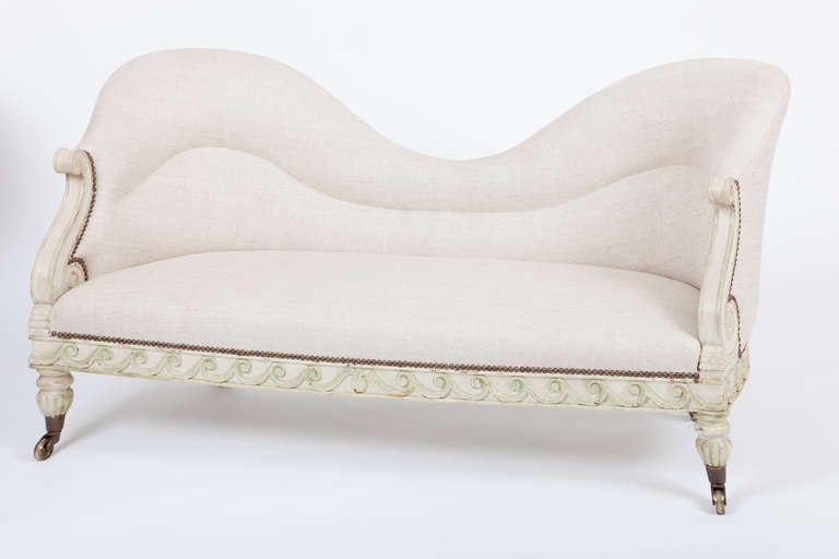 English William IV Settee at 1stDibs