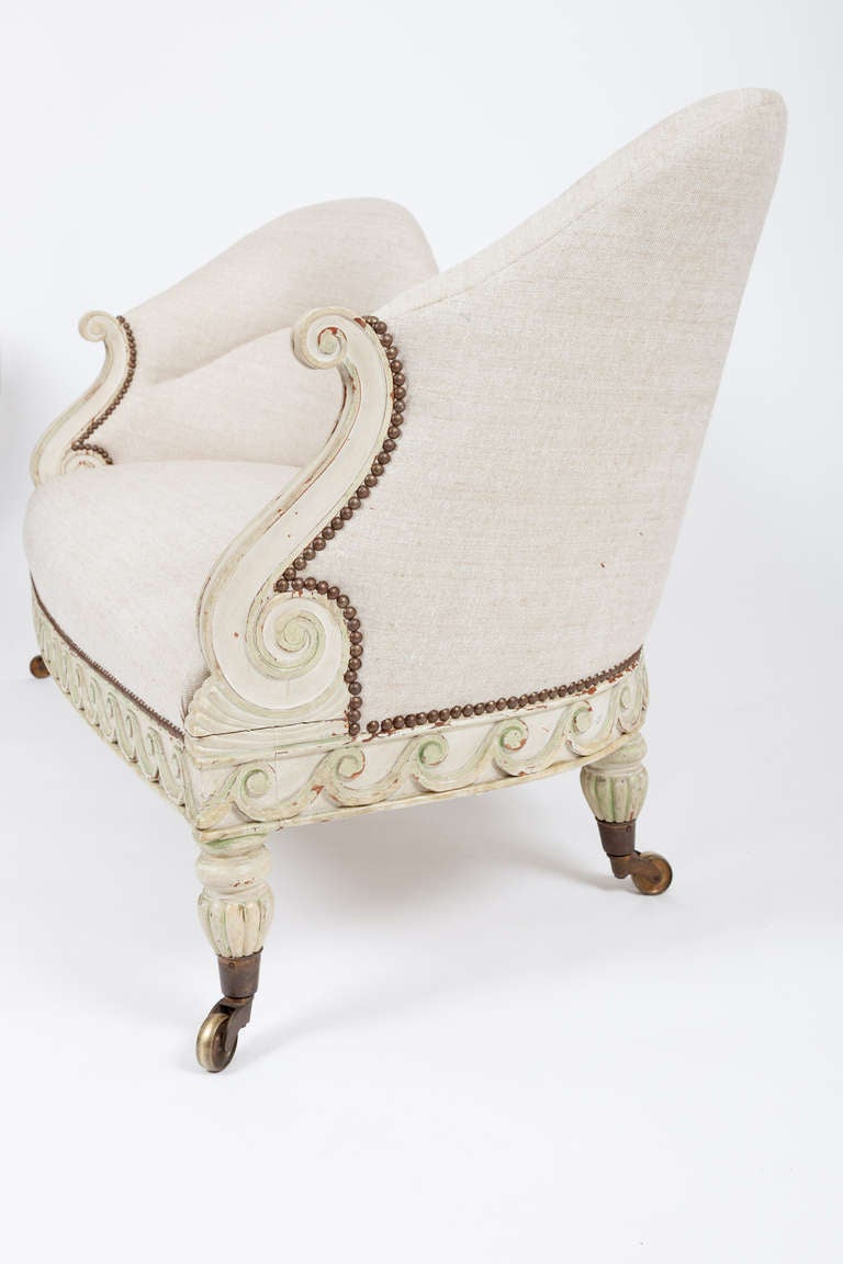 English William IV Settee 2