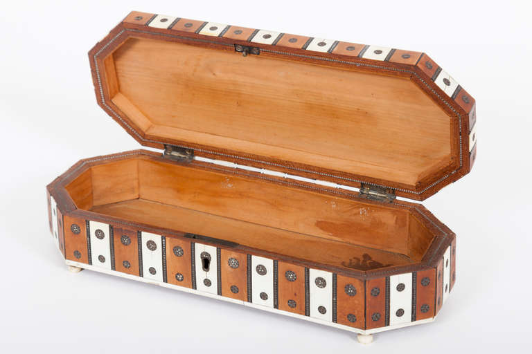 19th Century Indian Sadeli Work Box