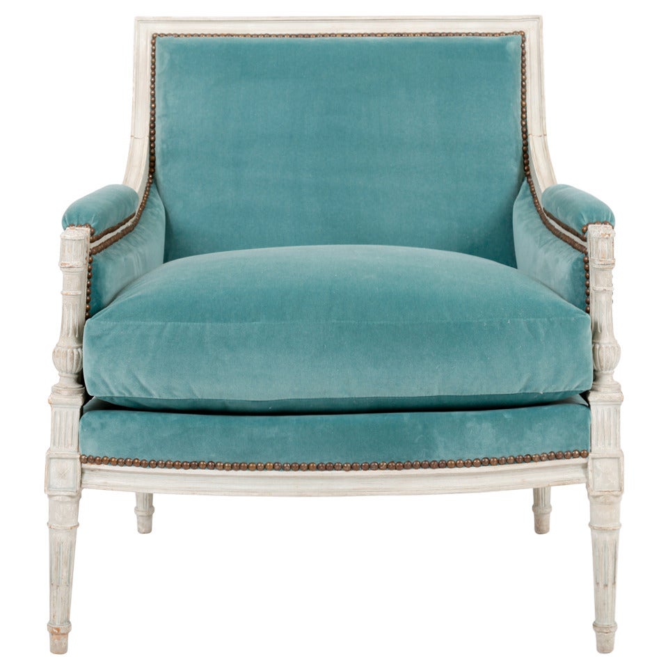 Large French Armchair in the Louis XVI Taste