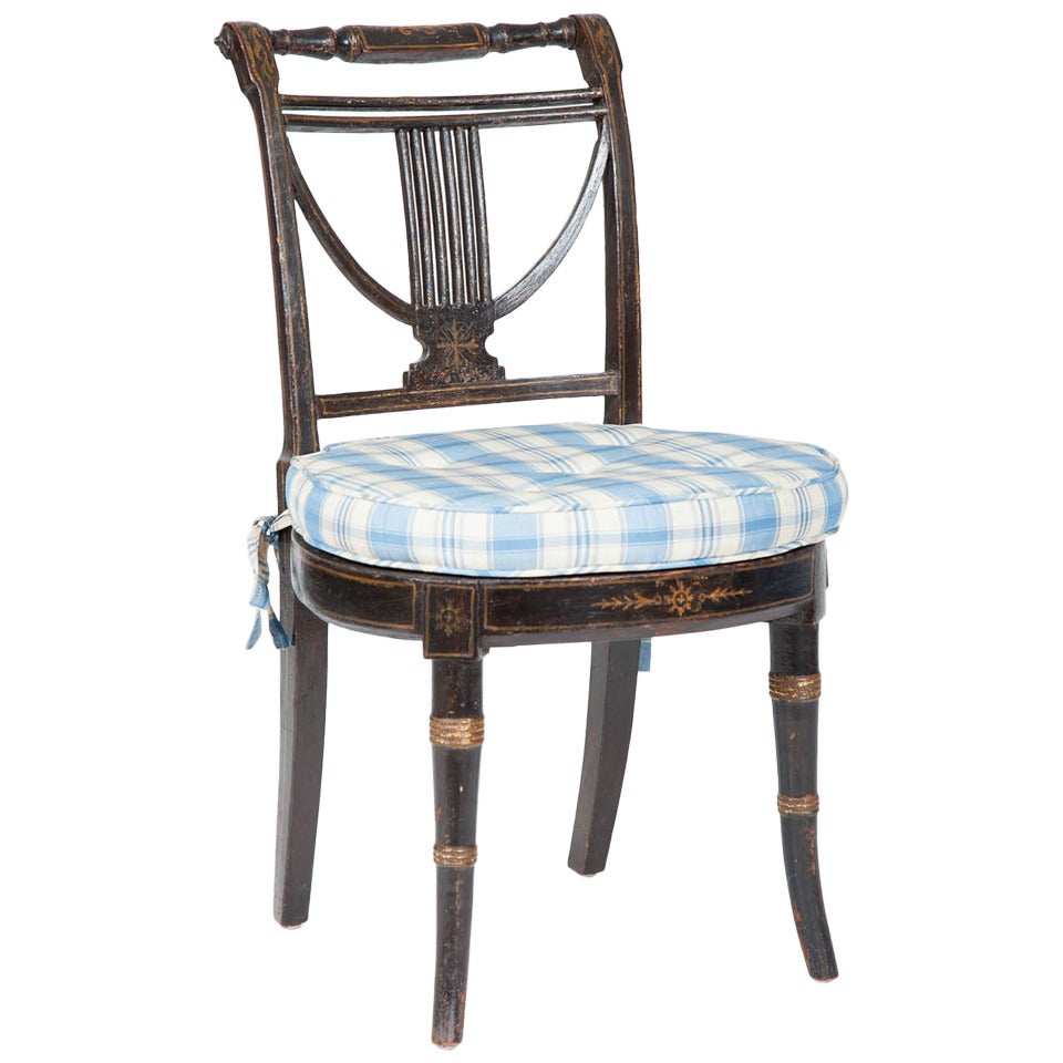 English Regency Side Chair