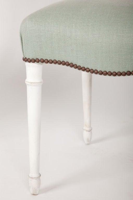 Set of Four French Balloon Back Side Chairs 1