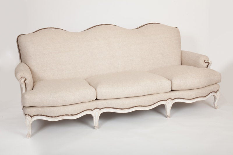 French Louis XV Style Sofa in the Manner of Maison Jansen