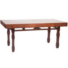 Antique Japanese Banquet Table in the Arts and Crafts Taste