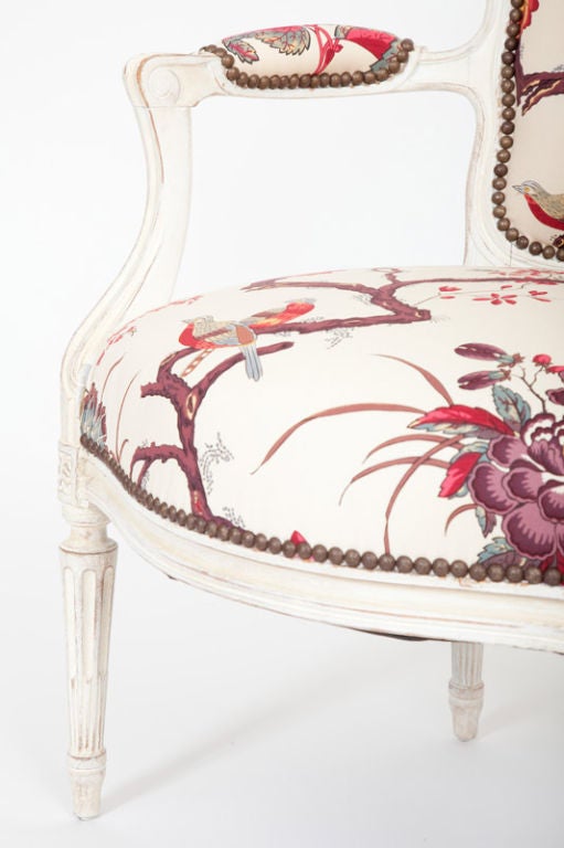 French Louis XVI Armchair (Fauteuil) 2