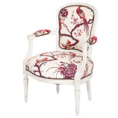 French Louis XVI Armchair (Fauteuil)