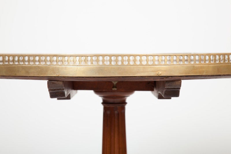 French Louis XVI Tripod Tilt-top Table (Guéridon) 2