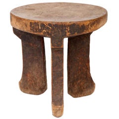 African Tripod Stool from the Pokot Tribe