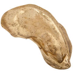 French Art Nouveau Oyster Shell Form Tray (Vide Poche)