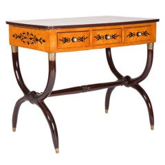 French Neoclassical Style Writing Table in the Charles X Taste